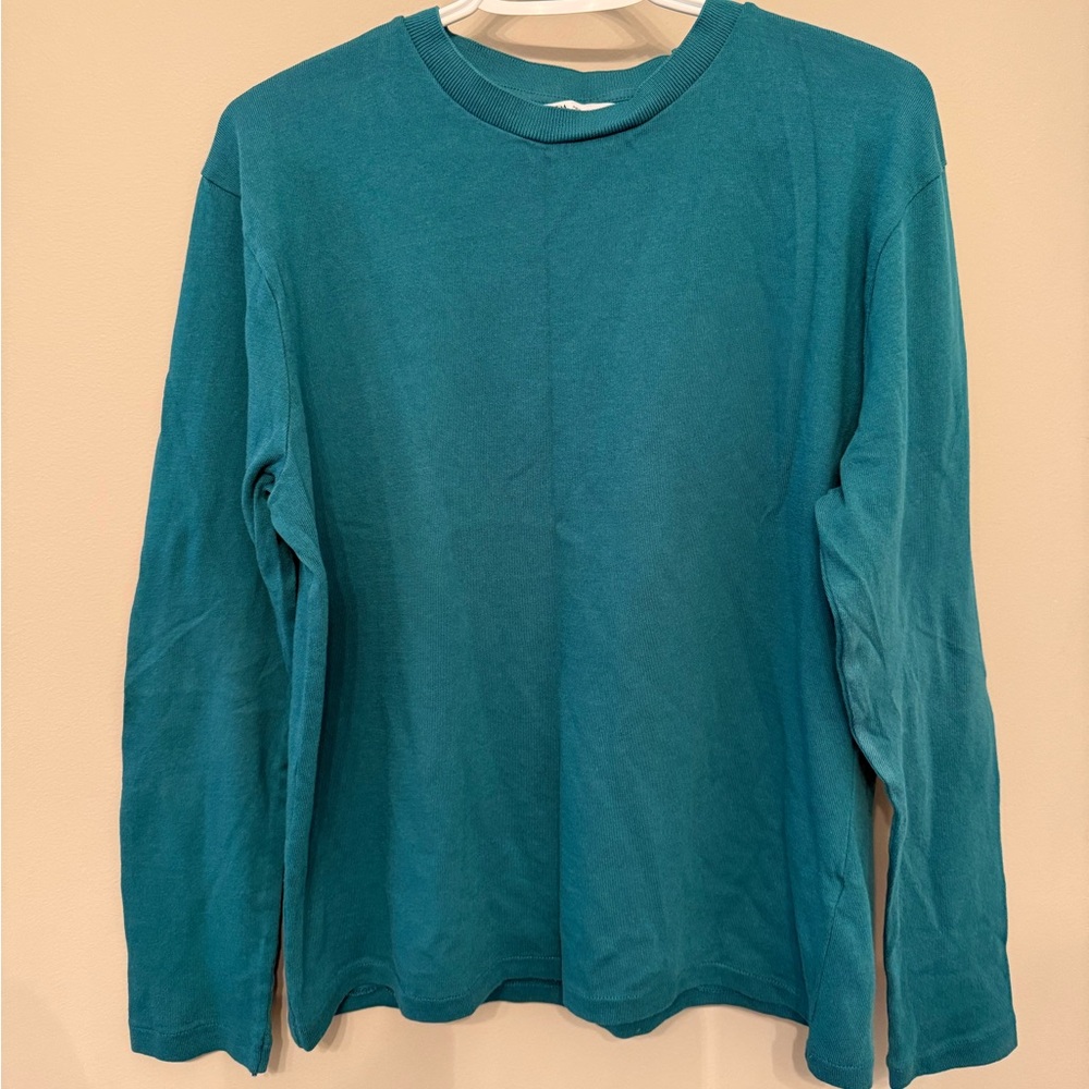 Teal Long Sleeve Shirt